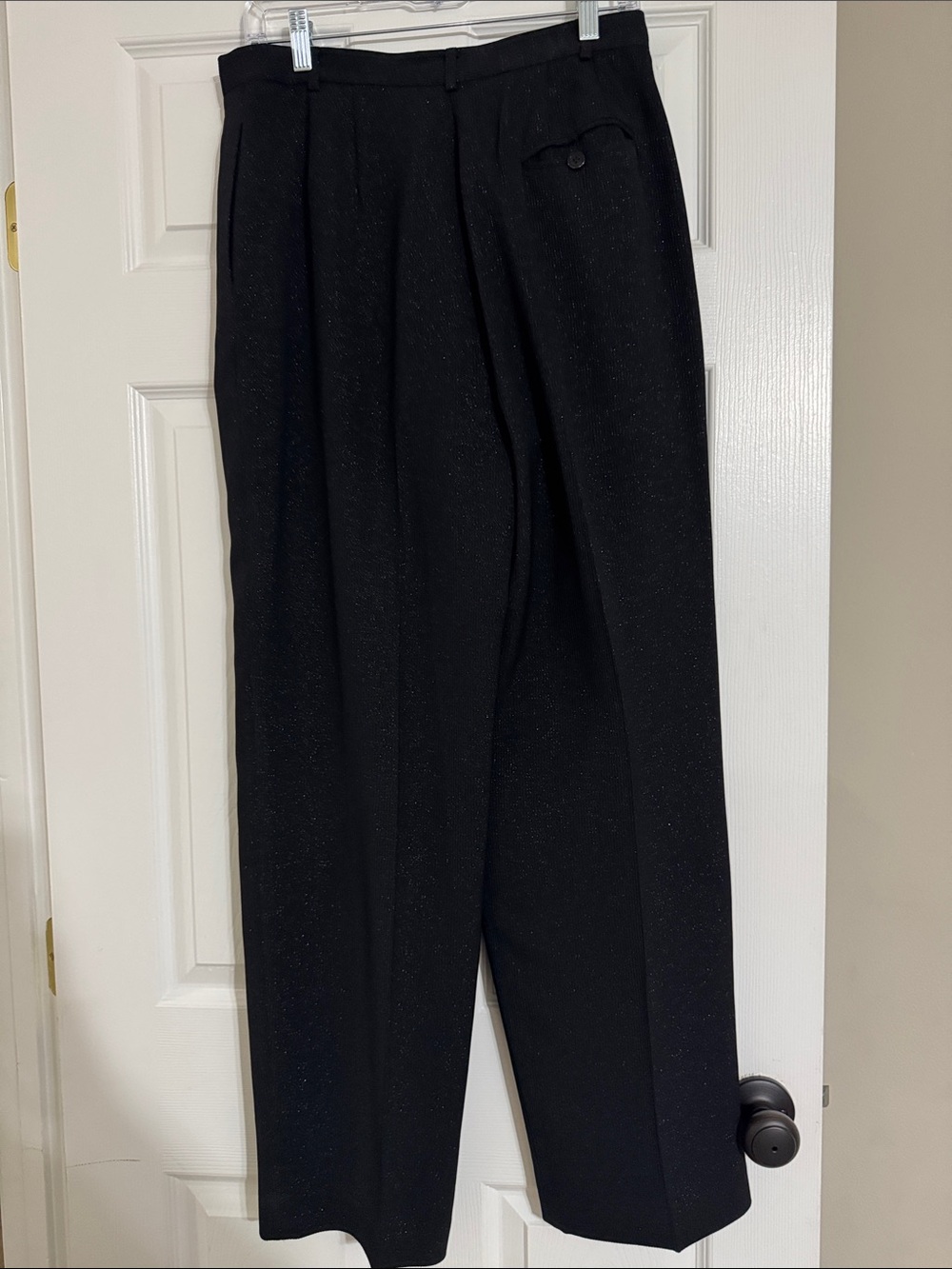 Alfani Black with silver sparkle Women’s Two-Piece Suit Blazer & Trousers - Picture 10 of 10